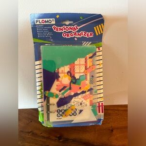 A Very Rare FLOMO New 90’s Vintage Personal Organizer So Cool And Super Rare!